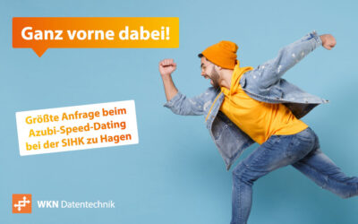 Azubi-Speed-Dating: Ganz vorne dabei!