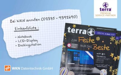 terra Weihnachtsprospekt: „Zum Feste nur das Beste“…