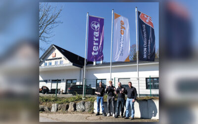 Neue Fahne unseres Partners „Server-Eye“