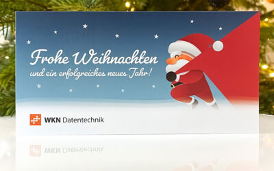 Weihnachtsgrüße von WKN Datentechnik