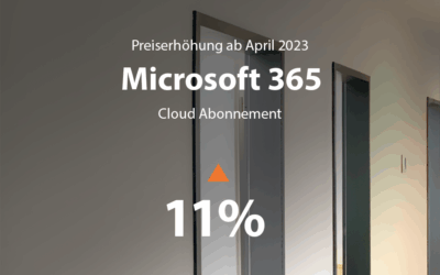 Microsoft 365 Cloud Abo: Preiserhöhung ab April 2023