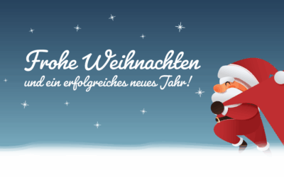 Frohe Weihnachten und ein erfolgreiches neues Jahr