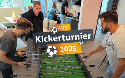 Kickerturnier 2025 bei WKN Datentechnik