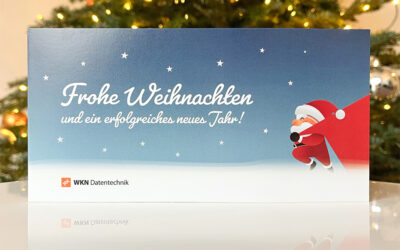 Frohe Weihnachten und einen guten Start ins neue Jahr